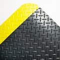 Crown Matting Technologies Black/Yellow Border 0.56" Thick, Vinyl CD 0023YB